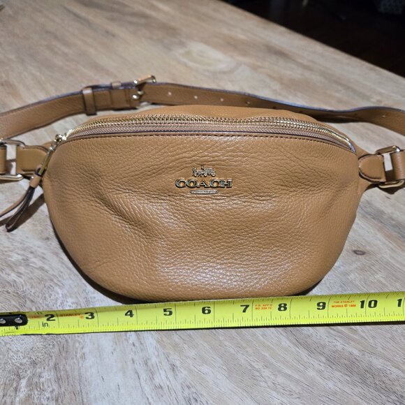 Coach Brown Leather Belt Bag - Picture 1 of 14